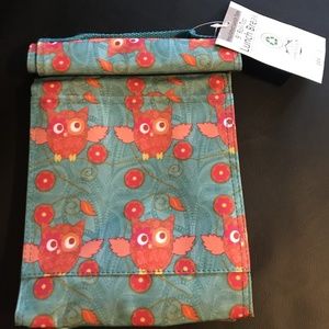 Home Essentials Insulated Blue Owl Lunch Bag owls